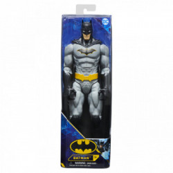 DC Comics , BATMAN Personaggio da 30 cm articolato - versione grigio/nero, dai 3 anni