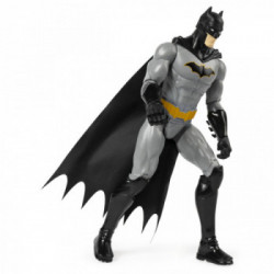 DC Comics , BATMAN Personaggio da 30 cm articolato - versione grigio/nero, dai 3 anni