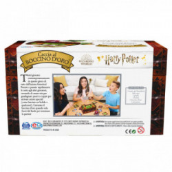 Wizarding World Harry Potter Caccia al Boccino d'oro, gioco di Quidditch da tavola per streghe, maghi e Babbani