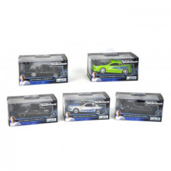 Simba Fast And Furious Auto Scala 1:32 In Display Die-Cast, Funzionamento A Ruota Libera, Parti Apribili 6 Asst.