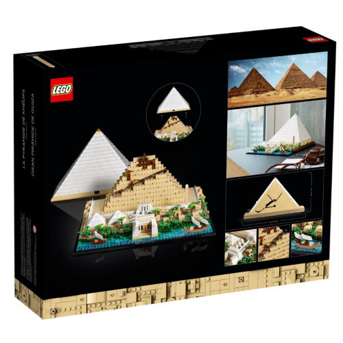 Lego Architecture 21058 - La Grande Piramide di...