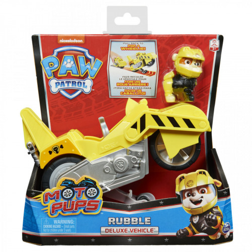 PAW Patrol , veicolo Moto Pups di Rubble,...