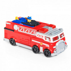 PAW Patrol , Camion dei Pompieri e auto della polizia di Chase in metallo, veicoli die-cast in scala 1:55, giocattoli per