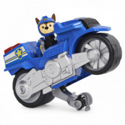 PAW Patrol , motocicletta a retrocarica Deluxe di Chase Moto Pups con funzionalità impennata e personaggio