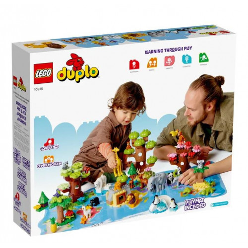 Lego Duplo 10975 - Animali del Mondo