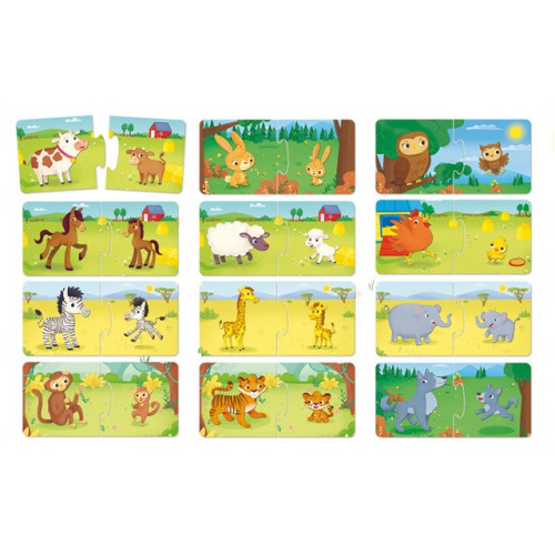 Lisciani Carotina baby logic mamme e cuccioli