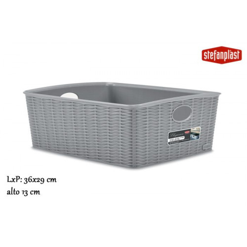 CESTINO L HIGH ELEGANCE 36X29X13 GREY