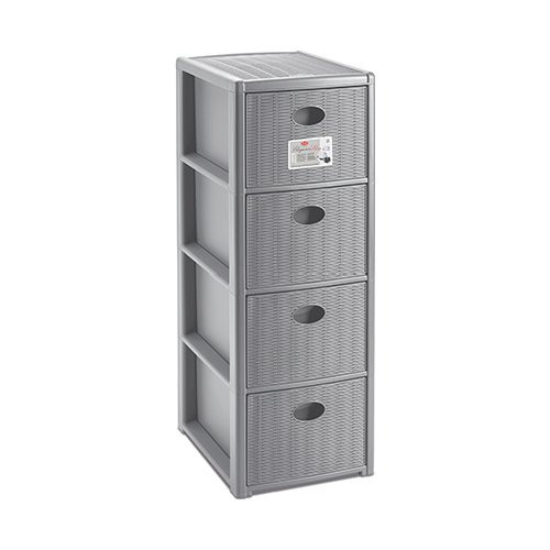 Cassettiera Stefanplast 30306 Elegance grigio...