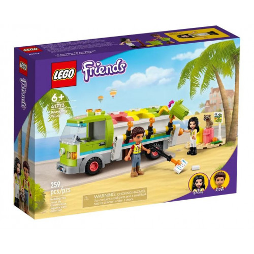 Lego Friends 41712 - Camion Riciclaggio Riifuti