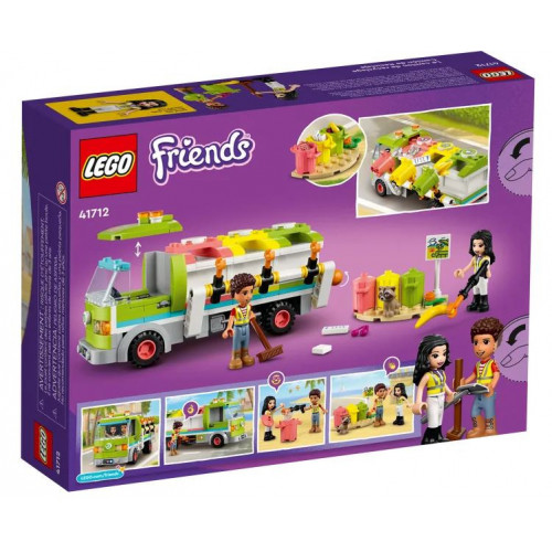 Lego Friends 41712 - Camion Riciclaggio Riifuti