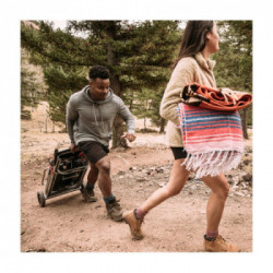 Weber Traveler - Barbecue a Gas da Viaggio, 1 Bruciatore, Modello 9010053