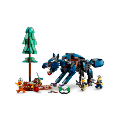 Lego Creator 3-in-1 31132 - Nave vichinga e...