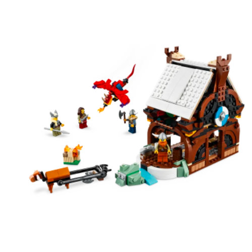 Lego Creator 3-in-1 31132 - Nave vichinga e...