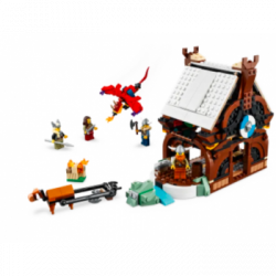 Lego Creator 3-in-1 31132 - Nave vichinga e Jörmungandr