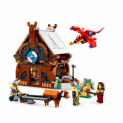 Lego Creator 3-in-1 31132 - Nave vichinga e Jörmungandr