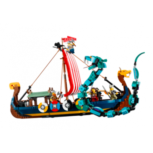 Lego Creator 3-in-1 31132 - Nave vichinga e...