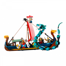 Lego Creator 3-in-1 31132 - Nave vichinga e Jörmungandr