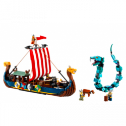 Lego Creator 3-in-1 31132 - Nave vichinga e Jörmungandr