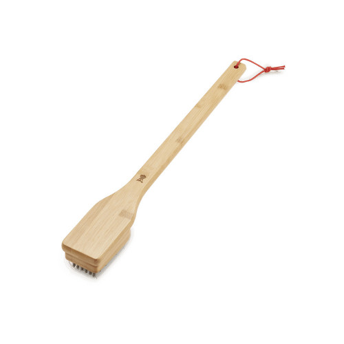 Weber 6276 - Spazzola in Bamboo per Griglie, 45 cm