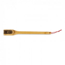 Weber 6276 - Spazzola in Bamboo per Griglie, 45 cm