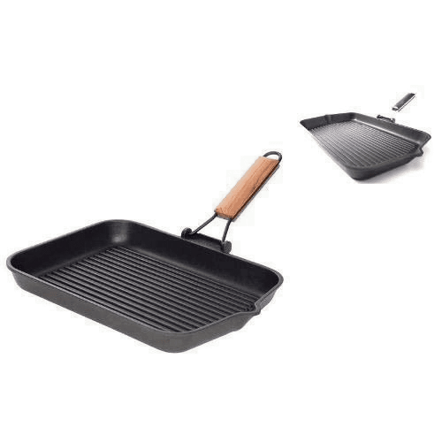 Tegame Induction cm 24 con 2 manici e coperchio...