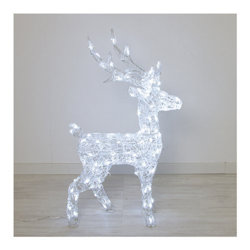 Lotti Importex Renna H.85 120Led Bianco 63846