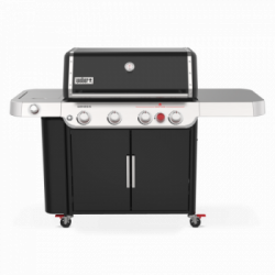 Weber Genesis E-435 - Barbecue a Gas, 4 Bruciatori, Modello 36410029, Nero