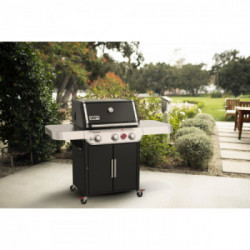 Weber Genesis E-325 S - Barbecue a Gas, 3 Bruciatori, Modello 35310029, Nero