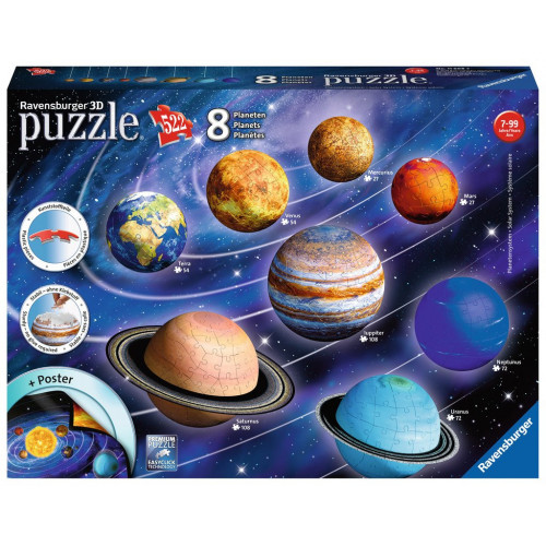 Ravensburger 11668 - Il Sistema Planetario,...