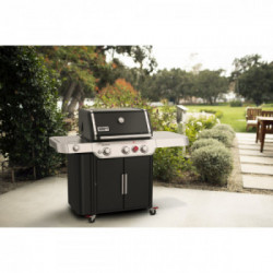 Weber Genesis E-335 - Barbecue a Gas, 3 Bruciatori, Modello 35410029, Nero