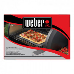 Weber 18414 - Pietra Refrattaria Rettangolare, 30x44 cm