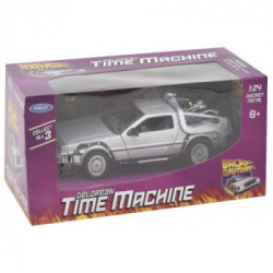 GLOBO Welly Delorean Ritorno Al Futuro I Scala 1:24