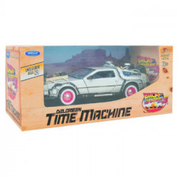 GLOBO Welly Delorean Ritorno Al Futuro 3 Scala 1:24