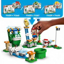 Lego Super Mario 71409 Pack Espansione Sfida sulle Nuvole di Spike Gigante