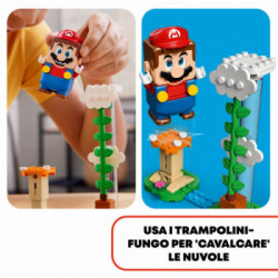 Lego Super Mario 71409 Pack Espansione Sfida sulle Nuvole di Spike Gigante
