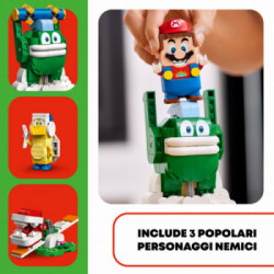 Lego Super Mario 71409 Pack Espansione Sfida sulle Nuvole di Spike Gigante