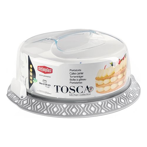 Porta torta Stefanplast 55852 Tosca con coperchio