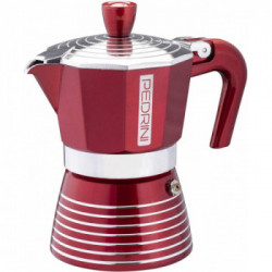 Caffettiera Infinity 6 tazze Rossa
