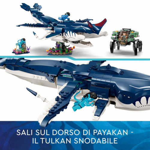 LEGO Avatar Tulkun Payakan e Crabsuit