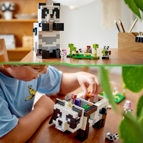 LEGO Minecraft Il rifugio del panda