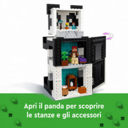 LEGO Minecraft Il rifugio del panda