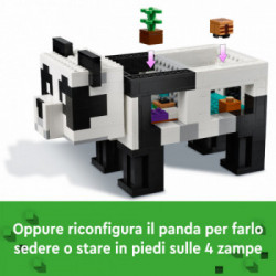 LEGO Minecraft Il rifugio del panda