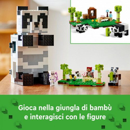 LEGO Minecraft Il rifugio del panda