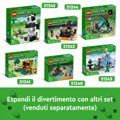 LEGO Minecraft Il rifugio del panda