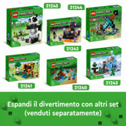 LEGO Minecraft Il rifugio del panda