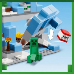 LEGO Minecraft I picchi ghiacciati