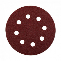 kwb QUICK-STICK Dischi abrasivi, LEGNO & METALLO, corindone pregiato, Ø 115 mm, forati Confezione risparmio, compatta