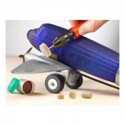 kwb 510900 fornitura per utensili rotanti per molatura/levigatura Metallo, Legno Set di accessori