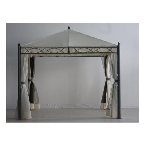Gazebo Ferro 3x3 Oregon Pvc con tende+zanzariere