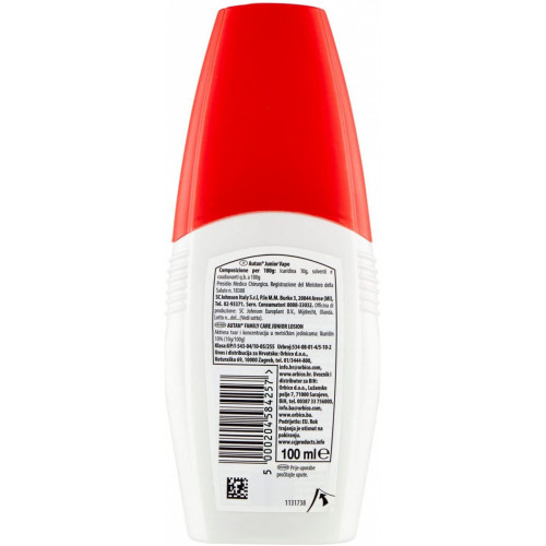 Autan Family Care Junior Repellente Insetti,...